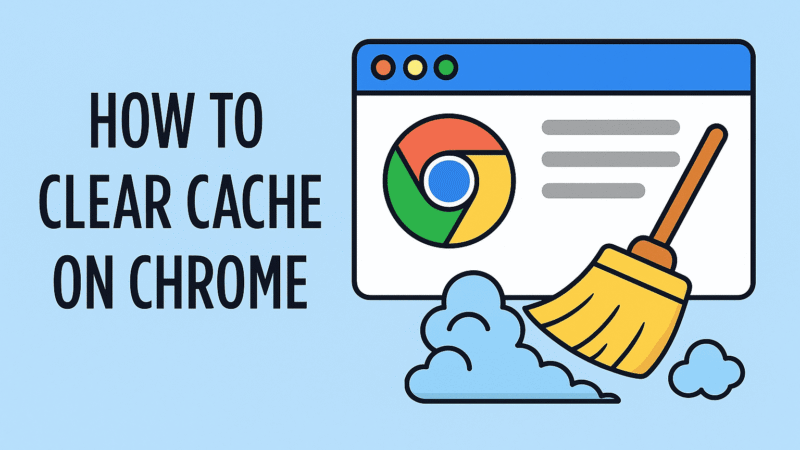 how to clear cache in chrome