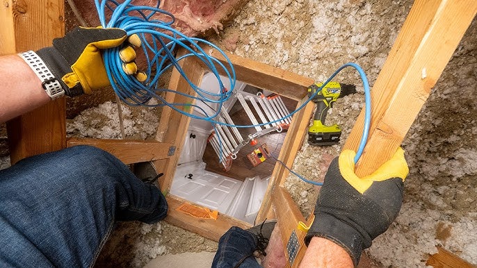 how to run ethernet cable through walls