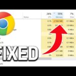 Chrome browser high memory usage issue
